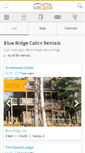 Mobile Screenshot of cabinsbysundance.com